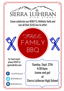 Fall BBQ Flyer