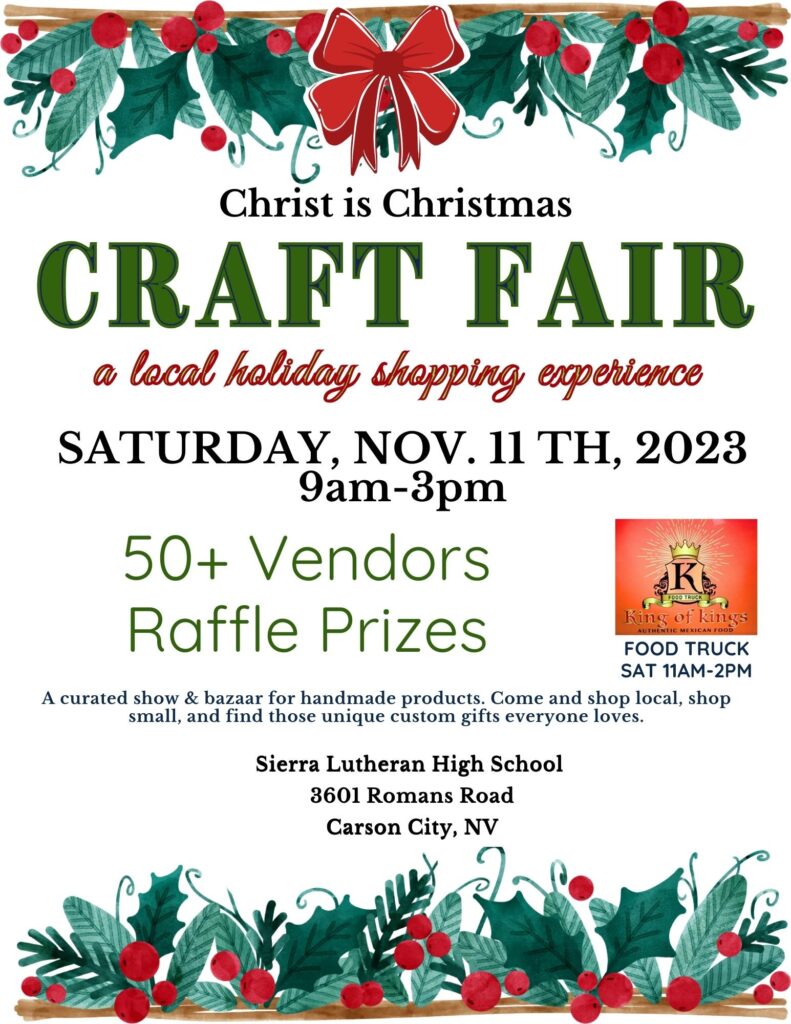 Christ IS Christmas Craft Fair